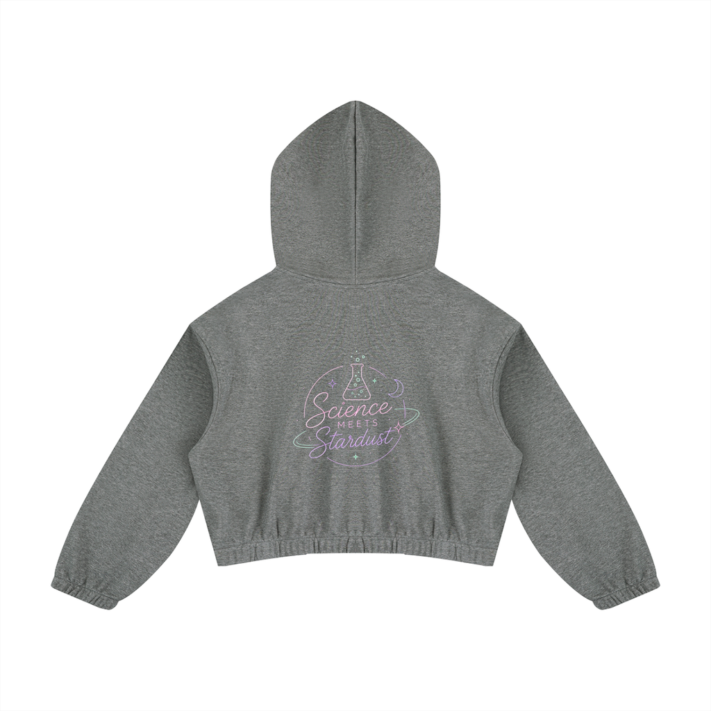 Science Meets Stardust™ Women's Boxy Quarter-Zip Hoodie