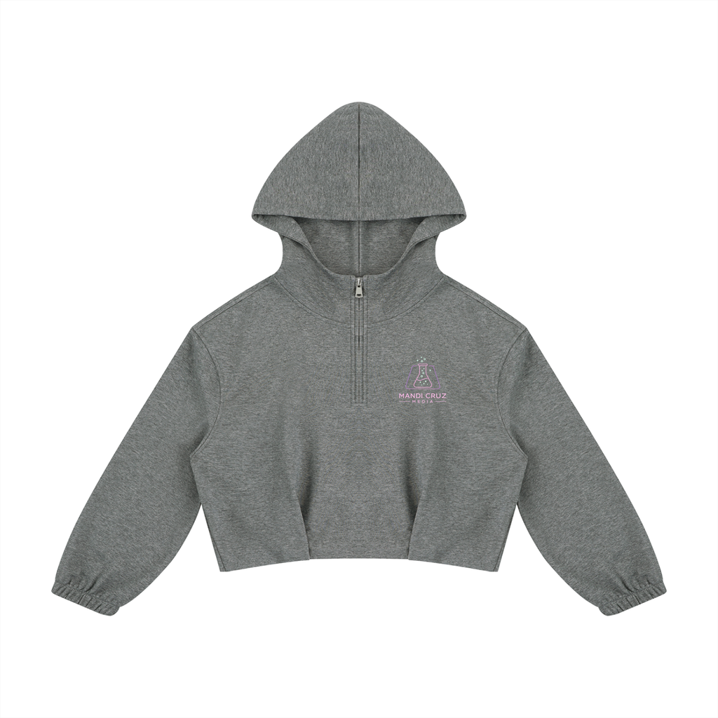 Science Meets Stardust™ Women's Boxy Quarter-Zip Hoodie